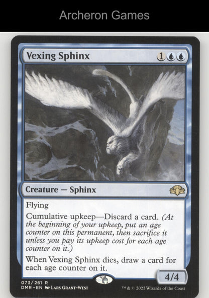 Vexing Sphinx 73 R MTG Card Dominaria Remastered