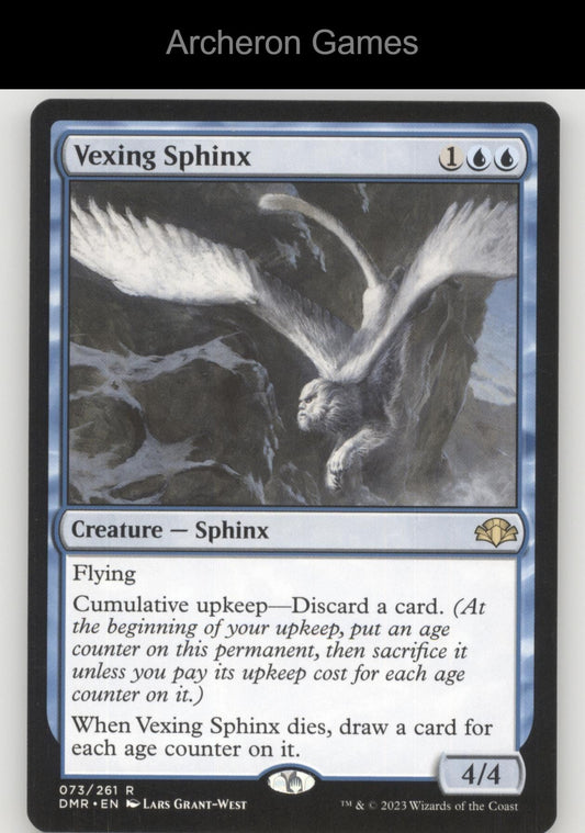 Vexing Sphinx 73 R MTG Card Dominaria Remastered