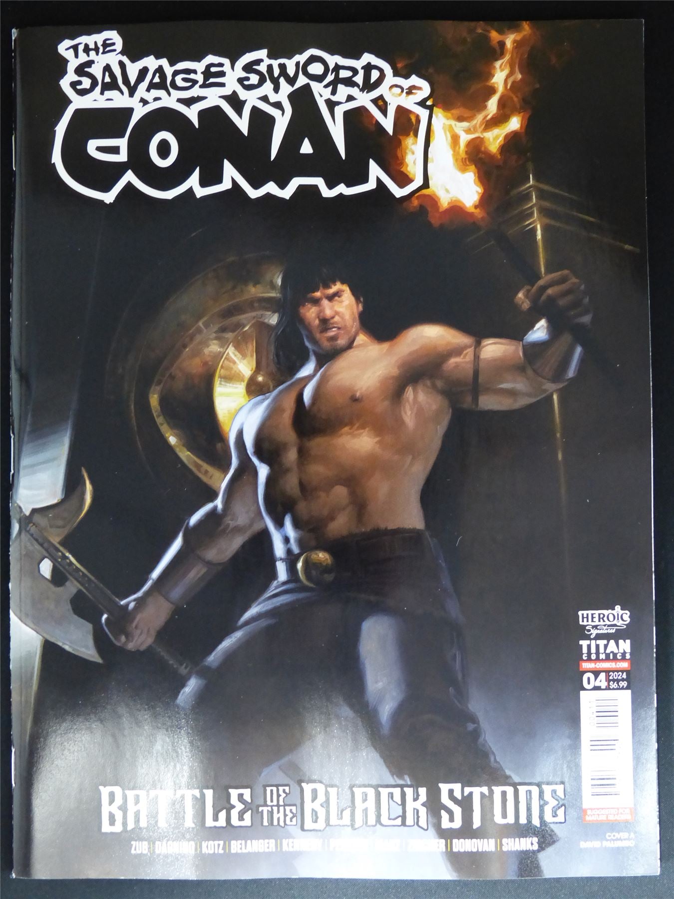 The Savage Sword of CONAN #4 - B&B Aug 2024 Titan Comic Magazine #X5