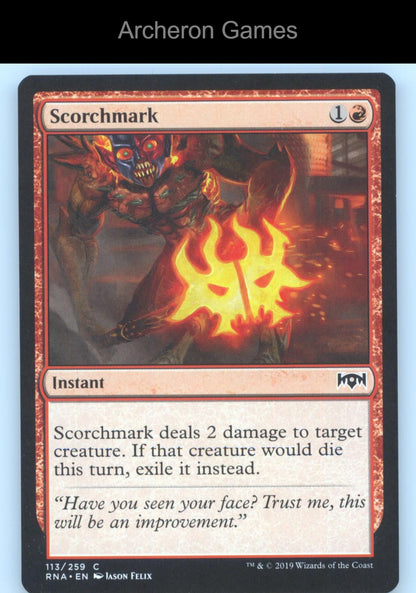 Scorchmark 113 C MTG Card Ravnica Allegiance