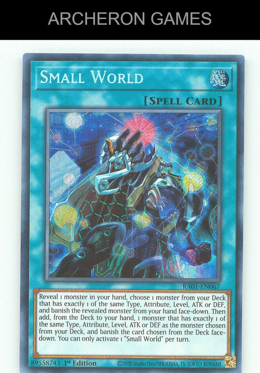 Small World SEC YUGIOH Card