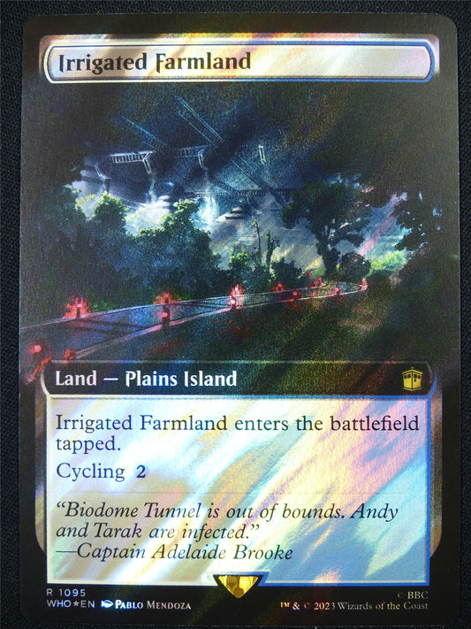 Irrigated Farmland Extended Surge Foil - WHO - Mtg Card #CN