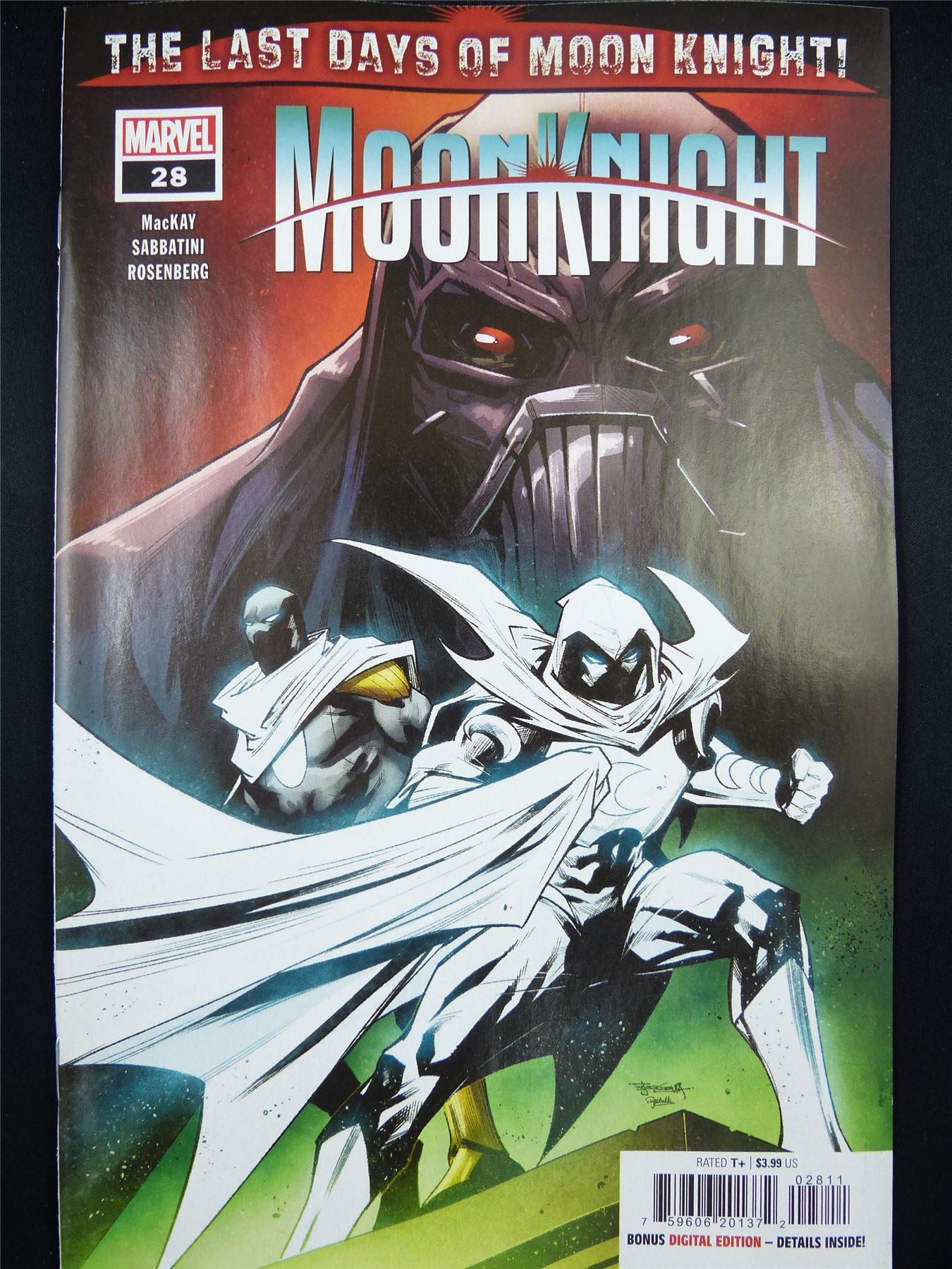 MOON Knight #28 - Dec 2023 Marvel Comic #1GG