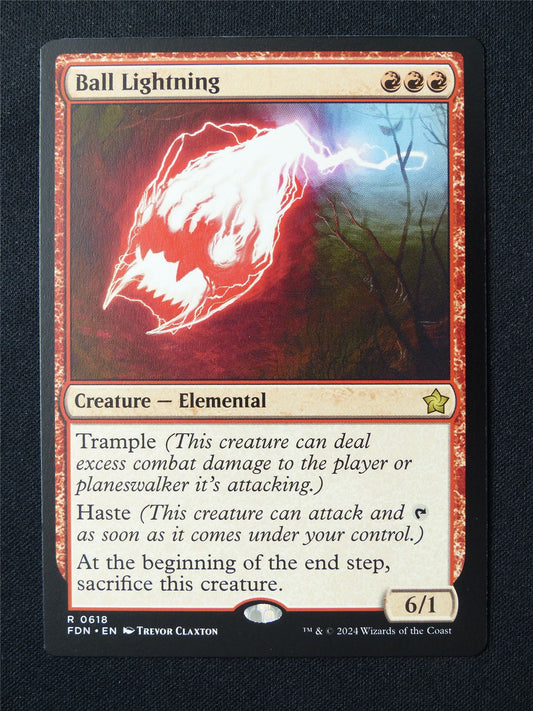 Ball Lightning - FDN - Mtg Card #590