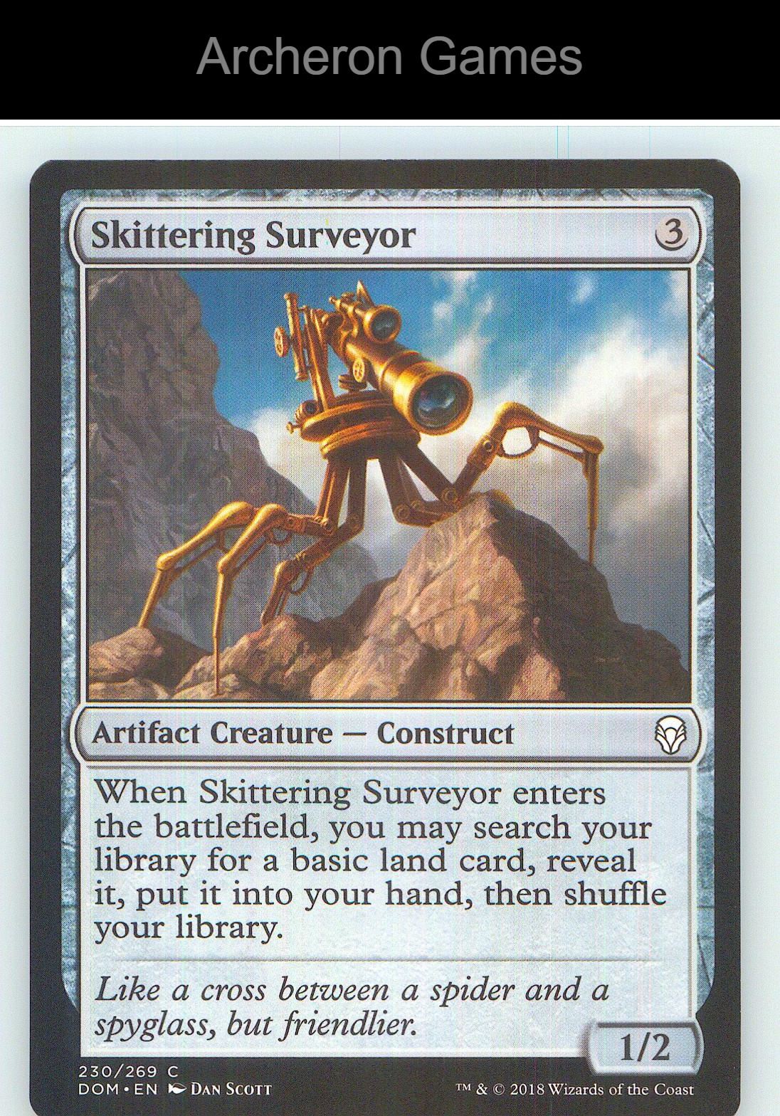 Skittering Surveyor DOM 230 C MTG Card NM/EX+