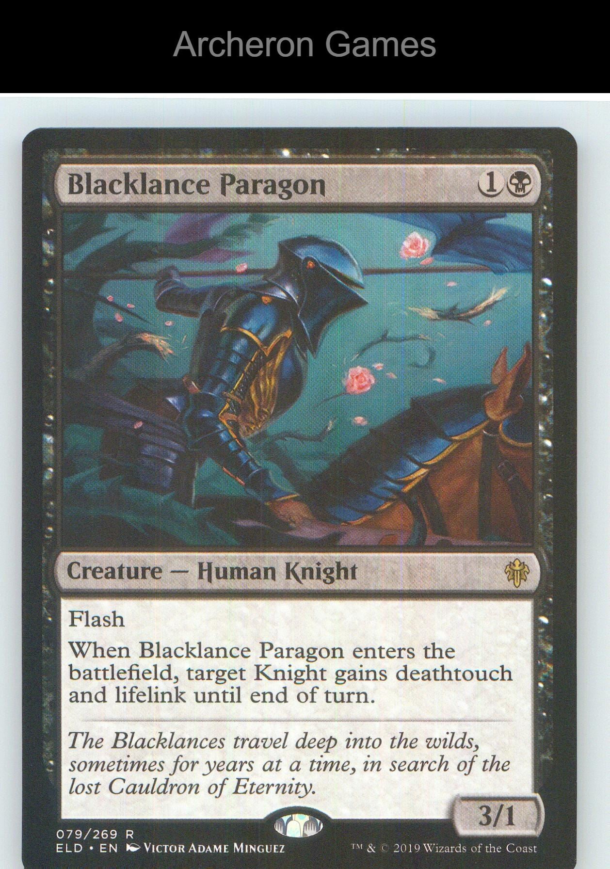 Blacklance Paragon ELD 79 R MTG Card NM/EX+