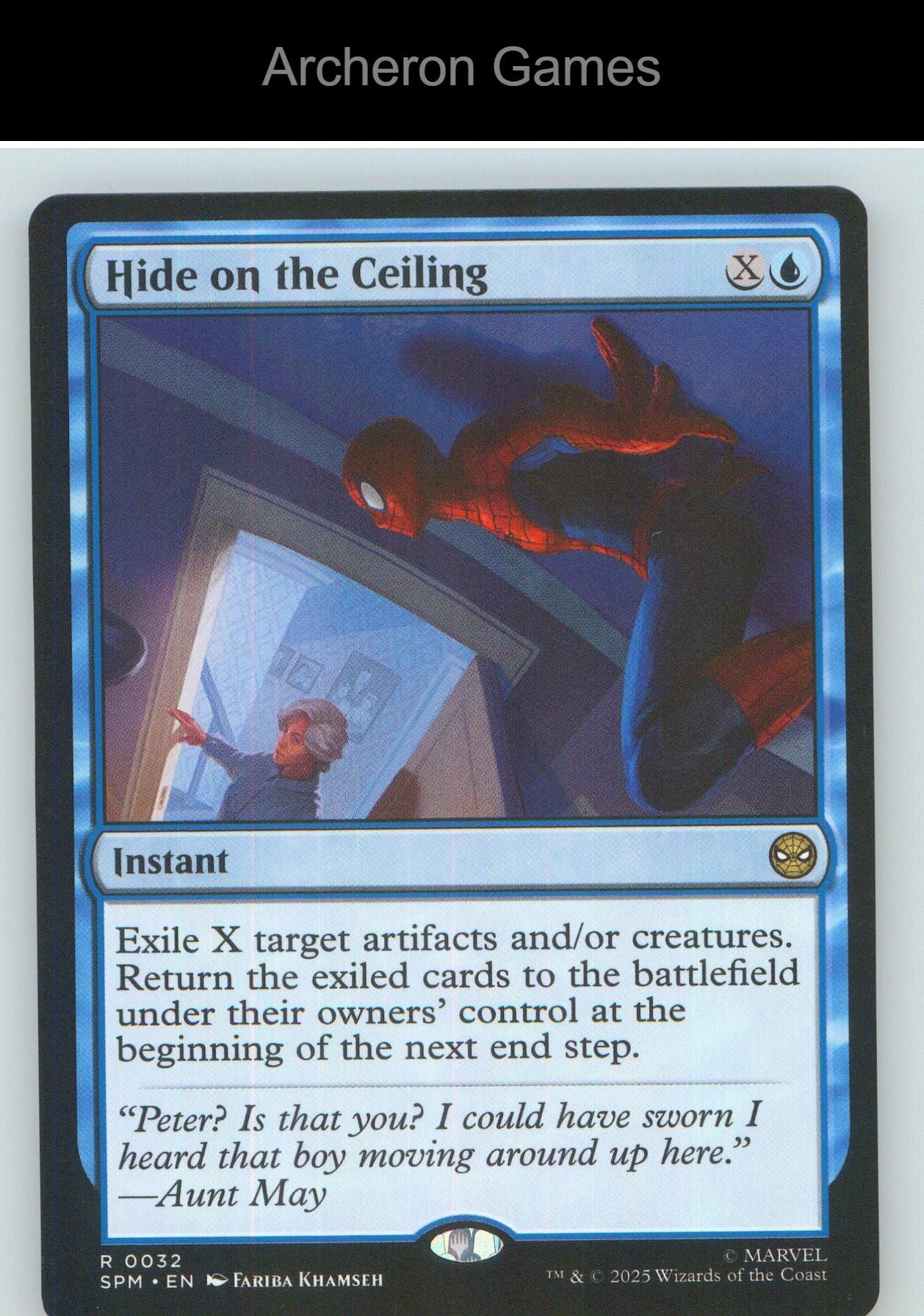 Hide on the Ceiling SPM 32 R MTG Card NM/EX+