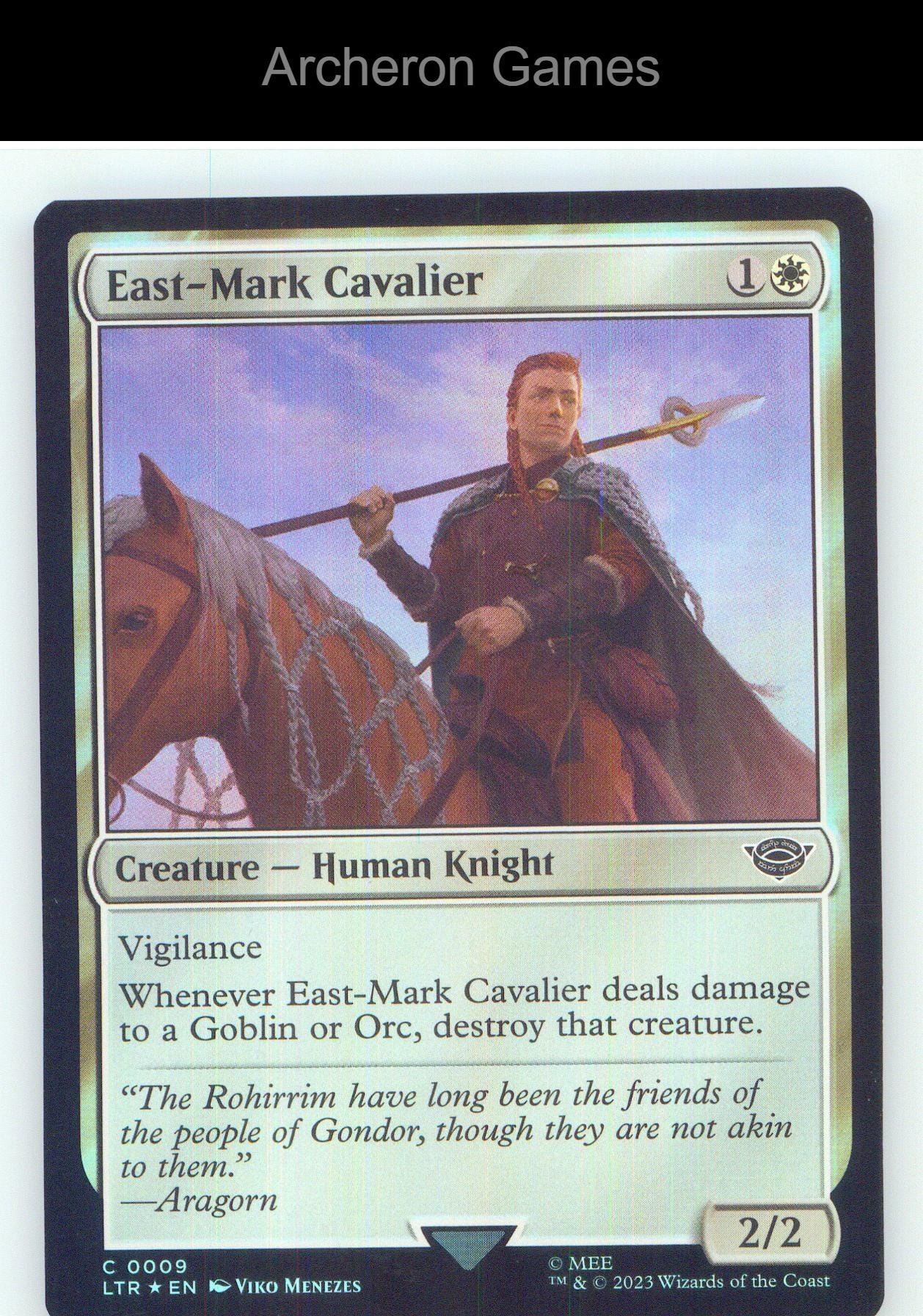 East-Mark Cavalier LTR 9 C MTG Card NM/EX+
