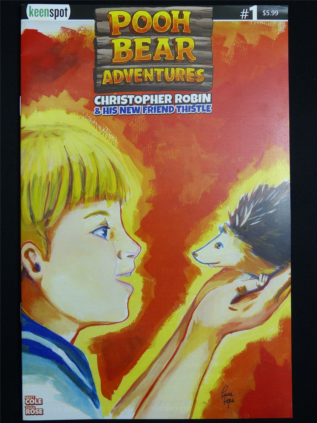 POOH Bear Adventures: Christopher Robin & his New Friend Thistle #1 Cvr B - Aug 2026 Keenspot Comic #3S3