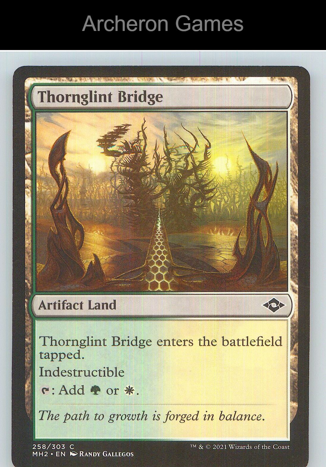 Thornglint Bridge MH2 258 C MTG Card NM/EX+