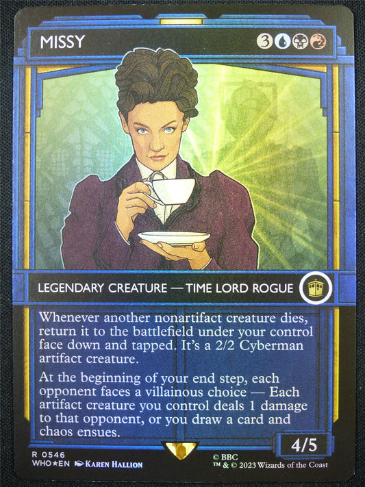 Missy Foil Showcase - WHO - Mtg Card #6O