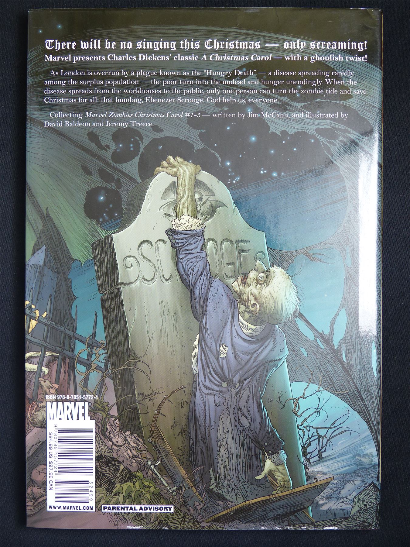 Zombies Christmas Carol - Marvel Graphics Hardback #1PN