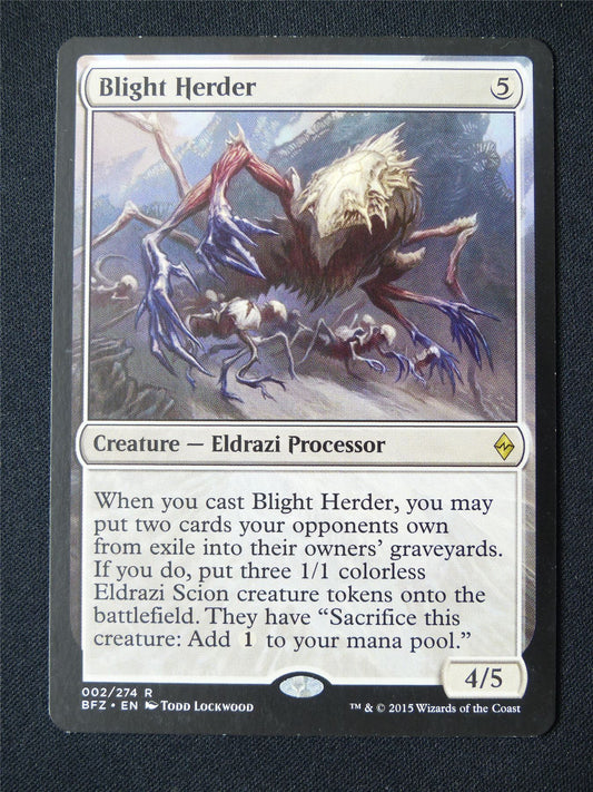 Blight Herder - BFZ - Mtg Card #32W