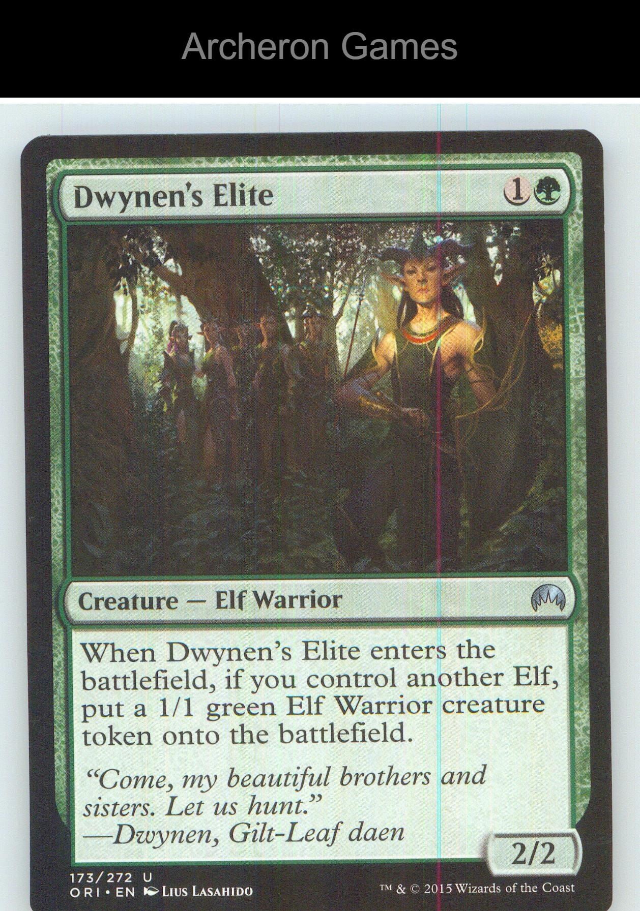 Dwynen's Elite ORI 173 UC MTG Card NM/EX+