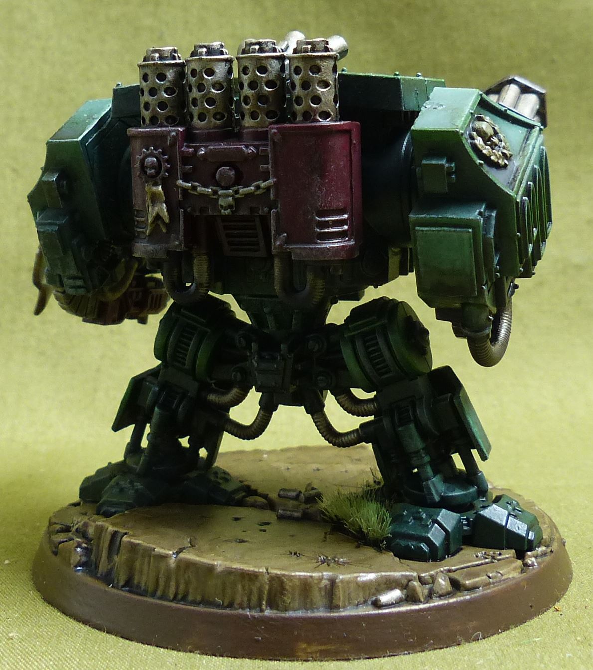 Venerable Dreadnought painted - Dark Angels - Warhammer 40K #3JF