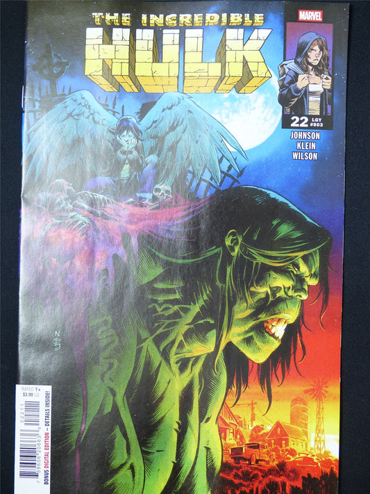 The Incredible HULK #22 - B&B Marvel Comic #D0