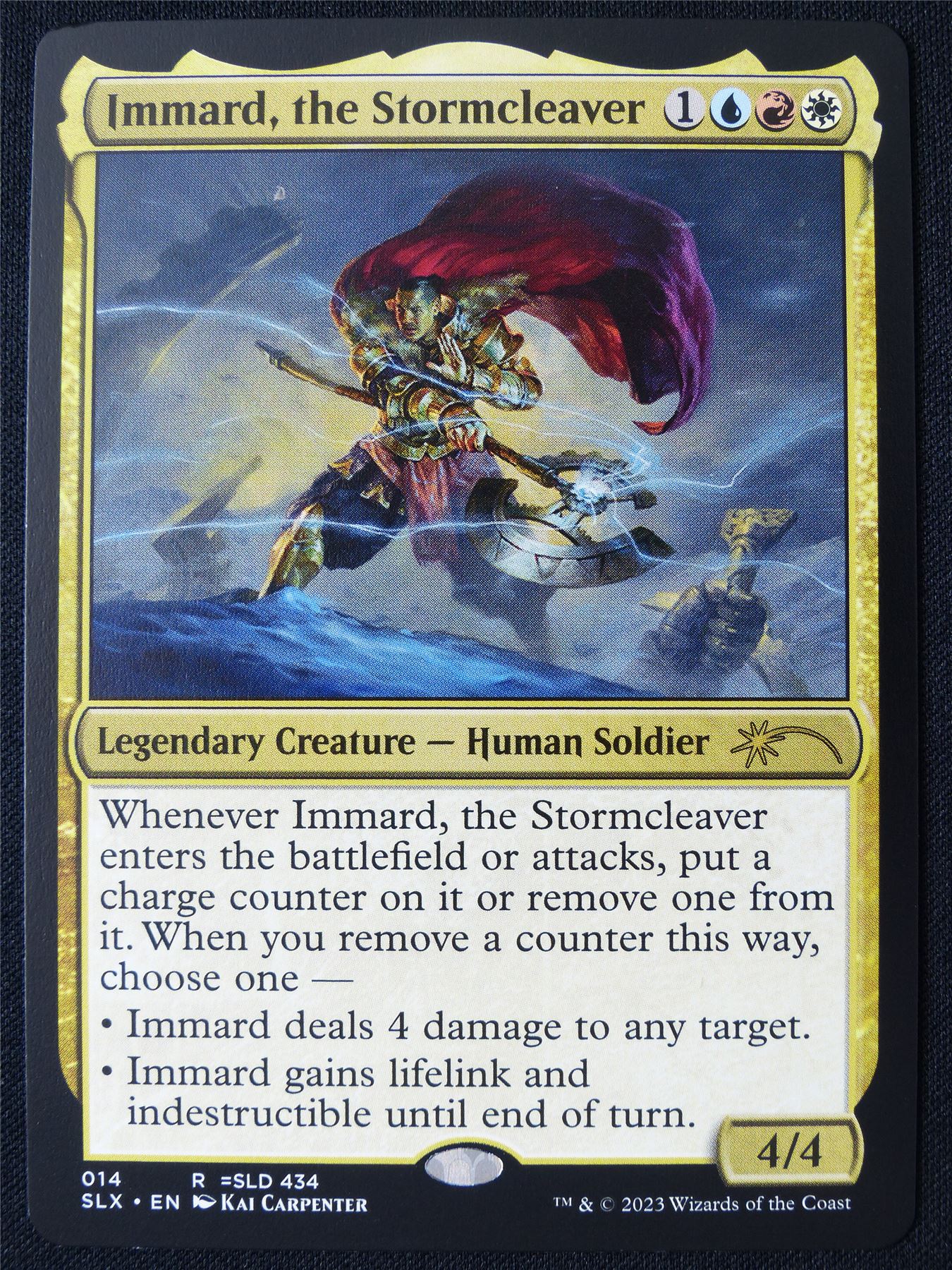 Immard the Stormcleaver - SLX - Mtg Card #1L4