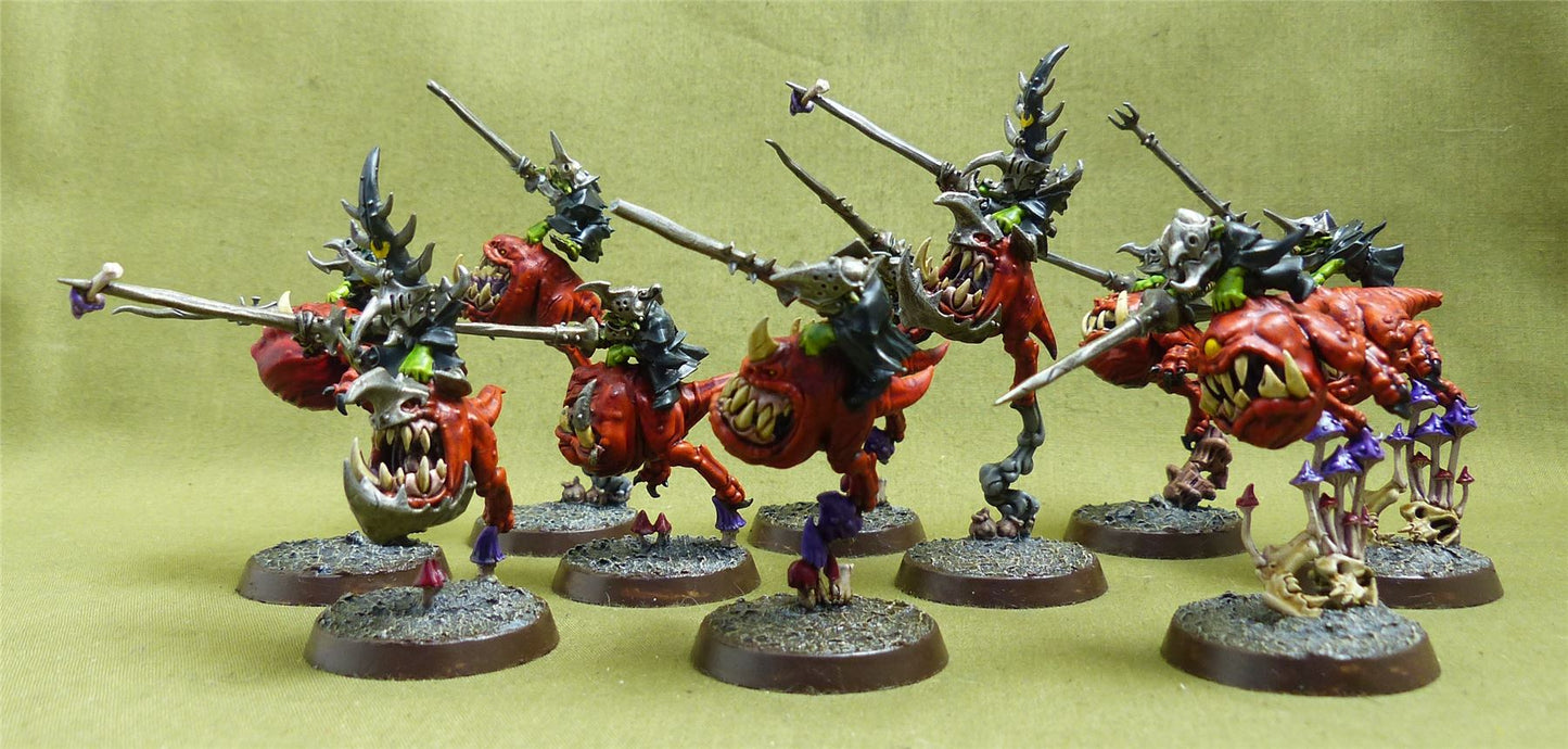Squig Hoppers painted - Gloomspite Gitz - Warhammer AoS #FM