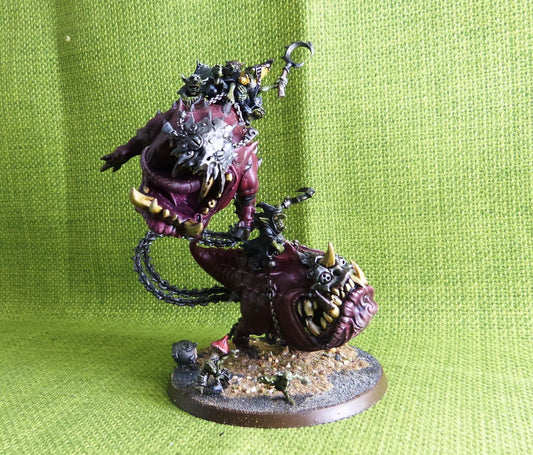 Loonboss on Mangler Squig - Painted - Gloomspite Gitz - Warhammer AoS 40k #H2