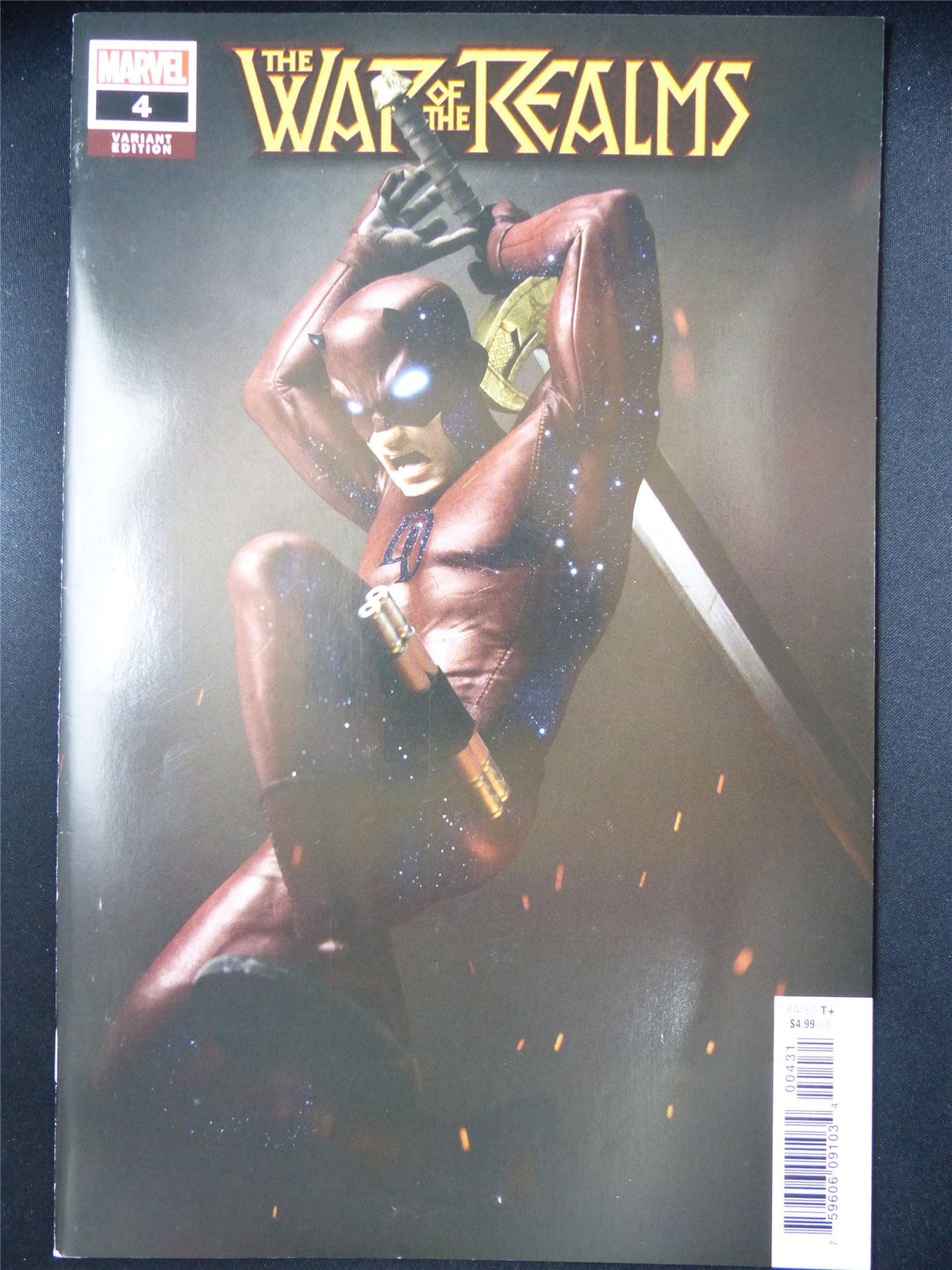 The WAR of the Realms #4 Hugo Variant 1:25 - Marvel Comic #RL
