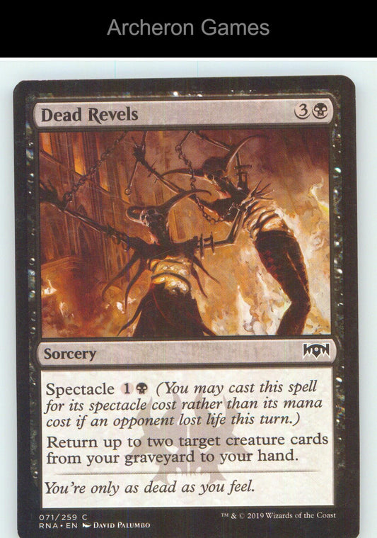 Dead Revels RNA 71 C MTG Card NM/EX+