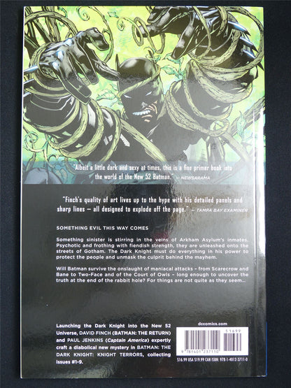 Batman: The Dark Knight volume 1: Knight Terrors - DC Graphic Softback #XA