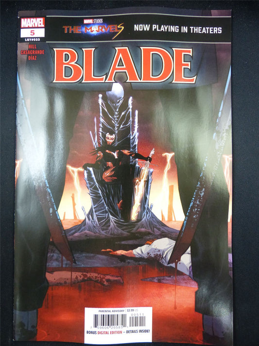 BLADE #5 - Jan 2024 Marvel Comic #Q5