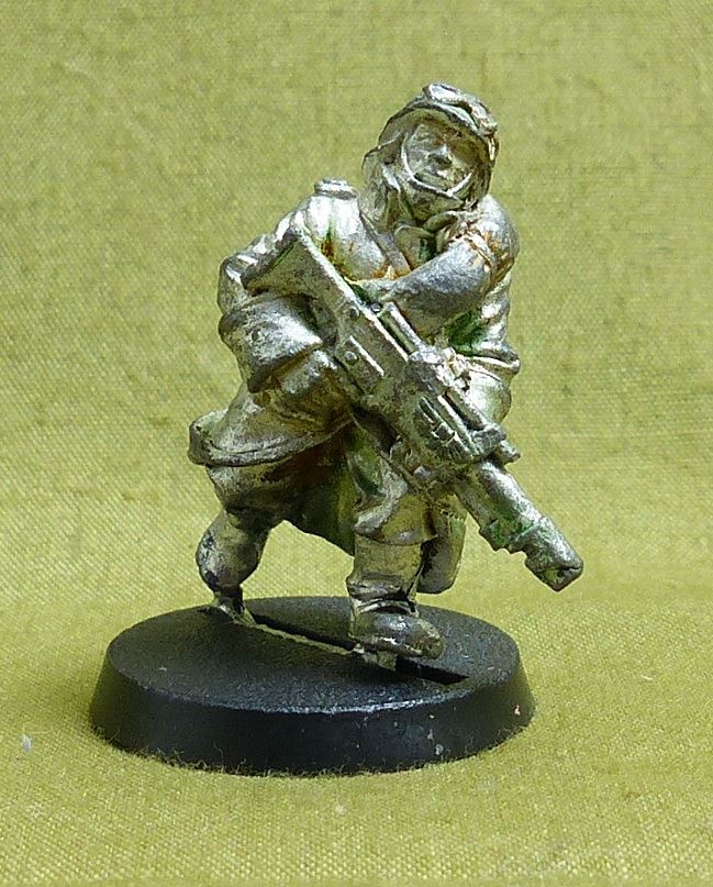 Classic Metal Valhallan Ice Warrior - Warhammer 40K #1RT