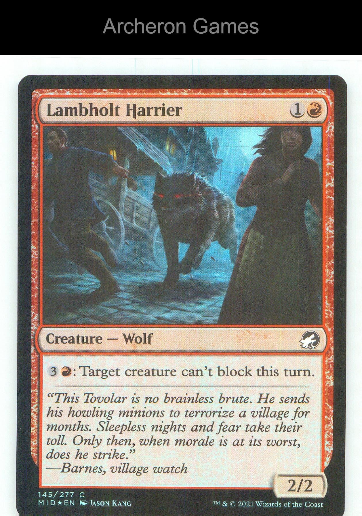 Lambholt Harrier MID 145 C MTG Card NM/EX+ Foil