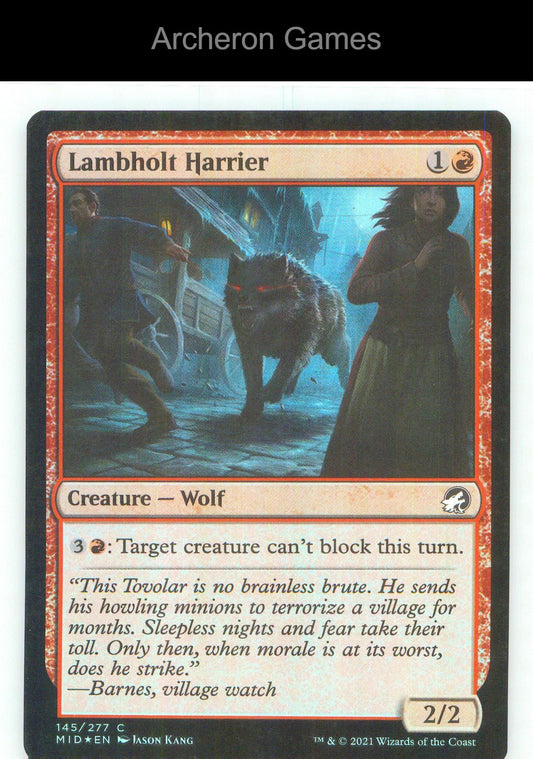Lambholt Harrier MID 145 C MTG Card NM/EX+ Foil