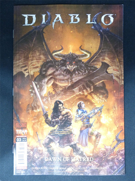 DIABLO: Dawn of Hatred #3 Cvr A - Jul 2026 Titan Comic #1VP