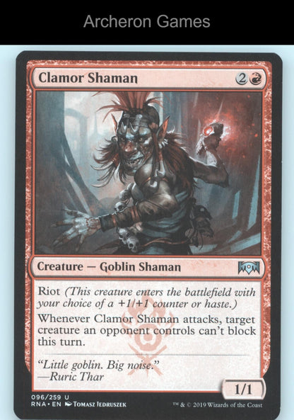 Clamor Shaman 96 UC MTG Card Ravnica Allegiance