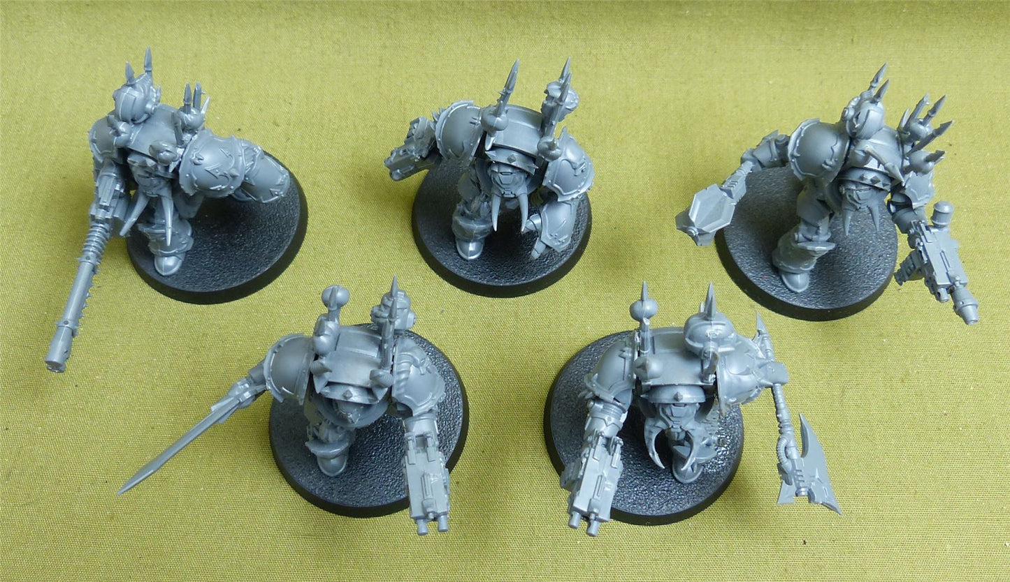 Chaos Terminator Squad - Chaos Space Marines - Warhammer 40K #43U