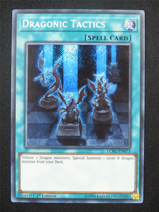 Dragonic Tactics LCKC Secret Rare - 1st ed Yugioh Card #157