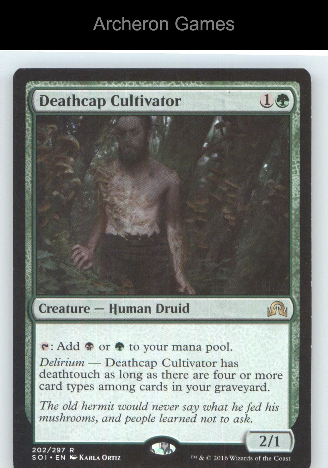 Deathcap Cultivator SOI 202 R MTG Card NM/EX+