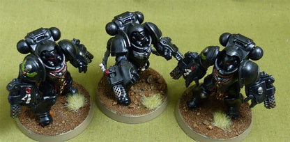 Primaris Aggressors painted - Iron Hands - Warhammer 40K #1HG