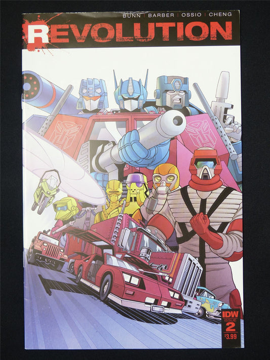 TRANSFORMERS: Revolution #3 - IDW Comic #37S