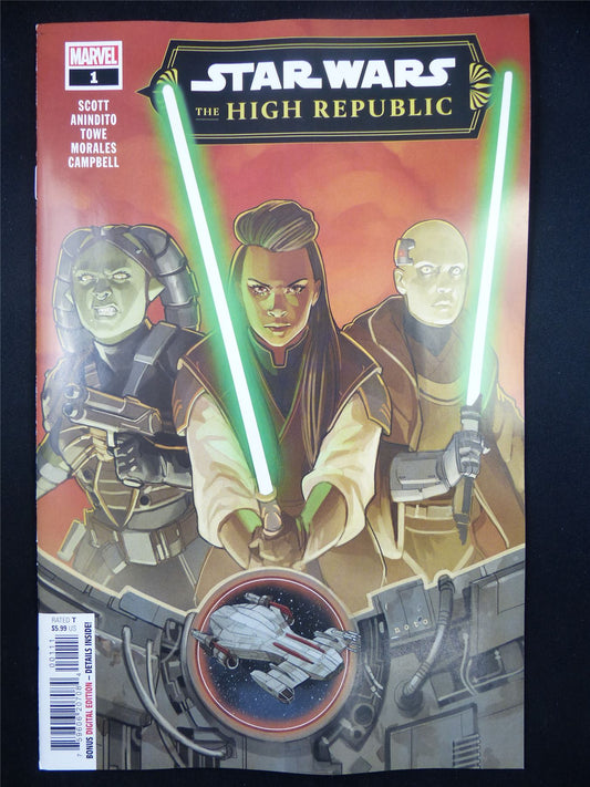 STAR Wars: The High Republic #1 - Jan 2024 Marvel Comic #I0