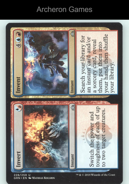 Invert // Invent 228 UC MTG Card Guilds of Ravnica