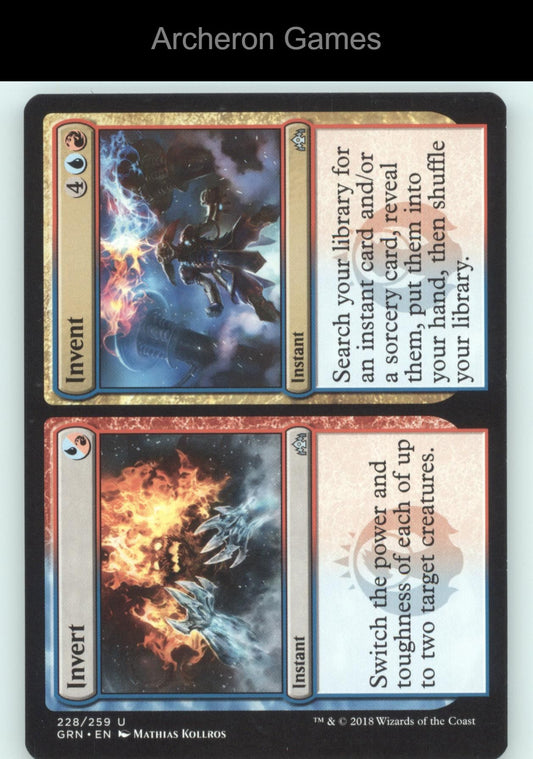 Invert // Invent 228 UC MTG Card Guilds of Ravnica