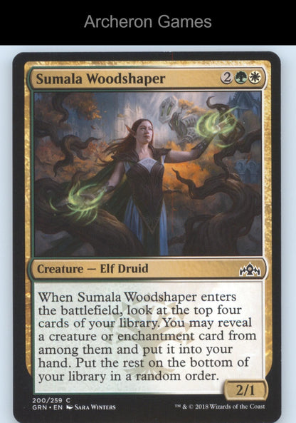 Sumala Woodshaper 200 C MTG Card Guilds of Ravnica