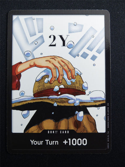 Don!! Card 2Y Foil alt art - One Piece Card #3KJ