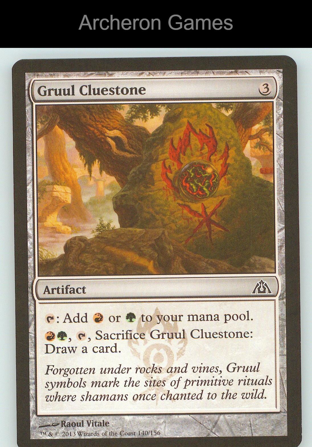 Gruul Cluestone DGM 140 C MTG Card NM/EX+