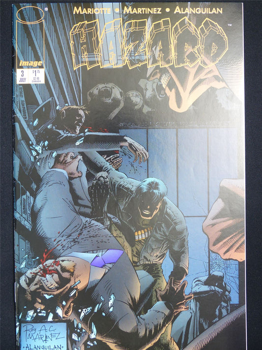 HAZARD #3 1996 - Image Comic #1CW
