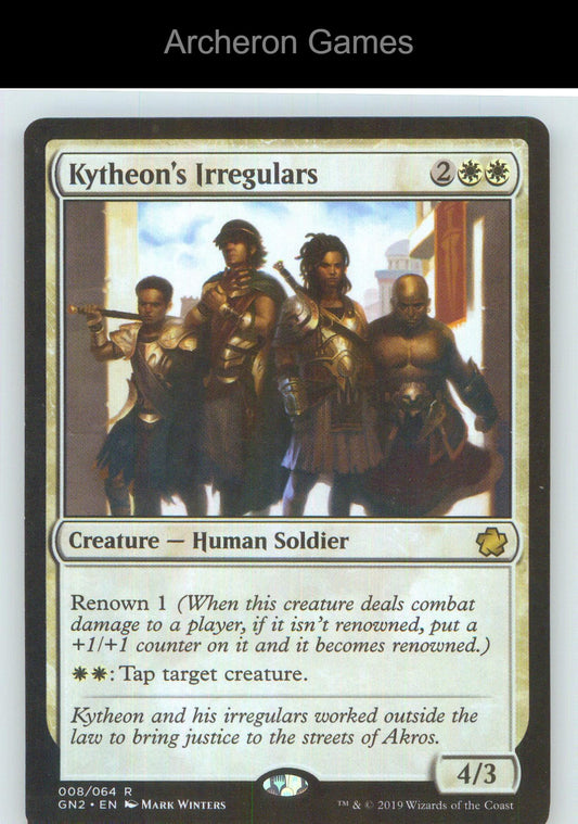 Kytheon's Irregulars GN2 8 R MTG Card NM/EX+