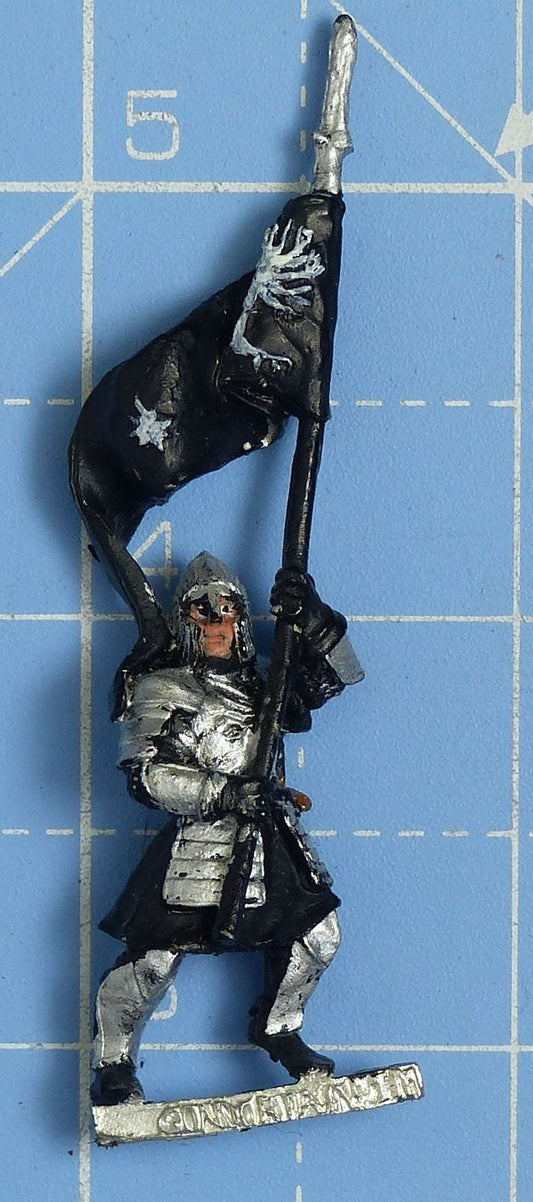Classic Metal Army of Gondor Bannerman OOP - Lord of the Rings Warhammer #354