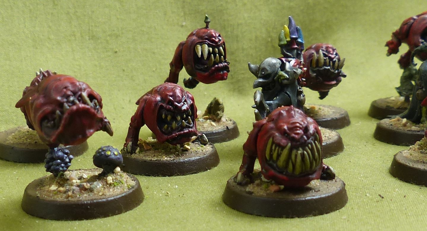 Squig Herd painted - Gloomspite Gitz - Warhammer AoS #16T