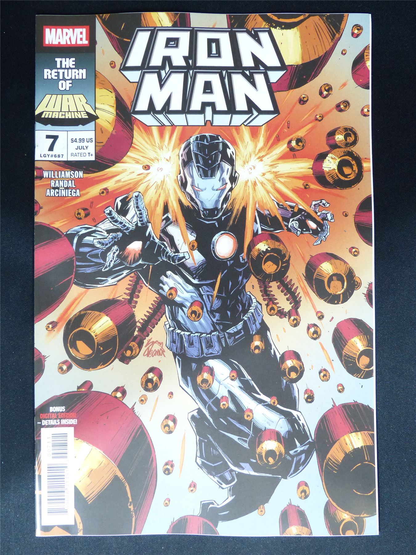 IRON Man #7 Cvr A - Sep 2026 Marvel Comic #1UB