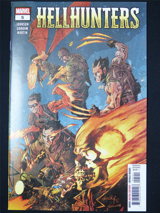 HELLHUNTERS #5 - Marvel Comic #M4