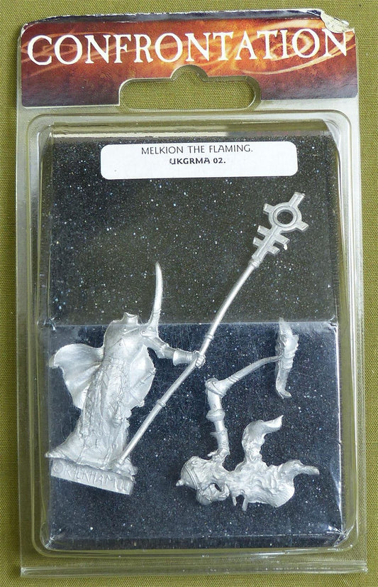 Confrontation: Melkion the Flaming Blister - Rackham Metal Minis OOP #25L